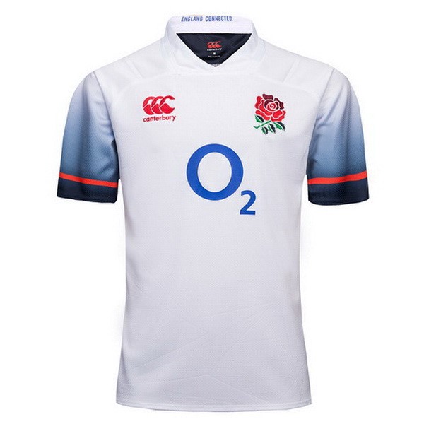 Maillot Rugby Angleterre Domicile 2017 2018 Blanc